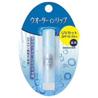 Shiseido - Water In Lip Medicated Stick UV F Lip Balm SPF 18 PA+ 3.5g