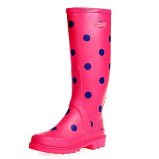 Rainy Days Polka Dot Tall Rainboots