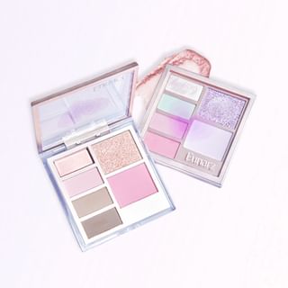 Eunarz - Pure Color Series Facial Makeup Palette - 3 Types #MU01 Cream Pearl - 9g
