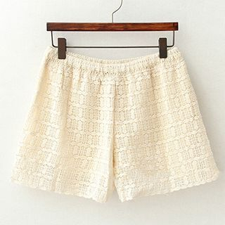 ninna nanna Jacquard Lace Shorts