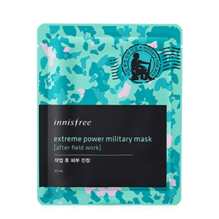 Innisfree Extreme Power Military Mask - After Field Work 1sheet