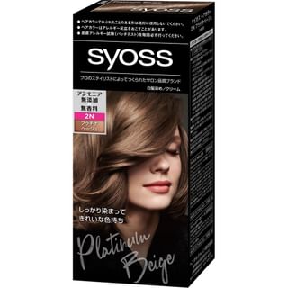 syoss - Hair Color 2N Platinum Beige