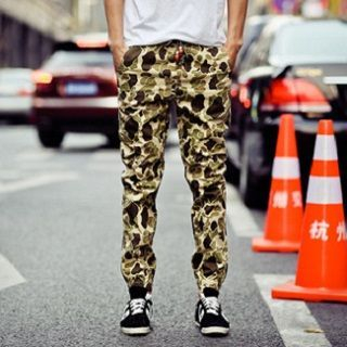 Dubel Camouflage-Print Pants