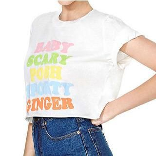 Richcoco Short-Sleeve Lettering T-Shirt