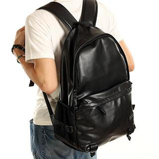 Moyyi Faux Leather Backpack