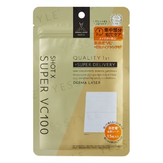 Quality First - Derma Laser Shot X Super Vc100 Essence Sheet 15 Pcs