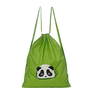 Morn Creations Panda Eco Gym Sack (L) Green - L