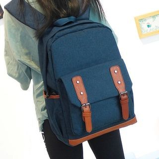 Bag Hub Double Belted Lightweight Backpack