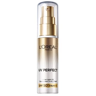 L'oreal Paris - Uv Perfect Ultra Light Uv Sunscreen H.a. Gel Spf 50+ Pa+++ 30Ml
