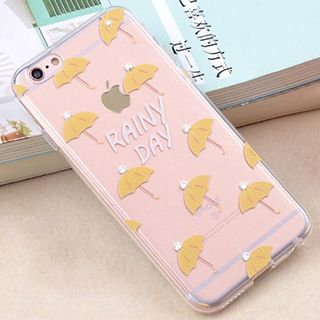 Kindtoy Rhinestone Pattern iPhone 6 / 6S / 6 Plus Case