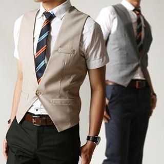 One-Button Vest