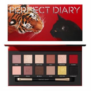 Perfect Diary Girls - Explorer Eyeshadow Palette - Tiger And Cat #19 Tiger And Cat