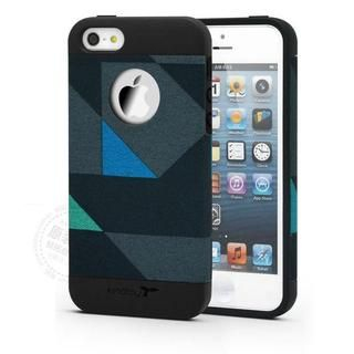 Kindtoy Pattern iPhone 5 / 5s Case Blue - One Size