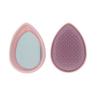 Parsa Beauty - Lov.u Portable Comb With Mirror Pink