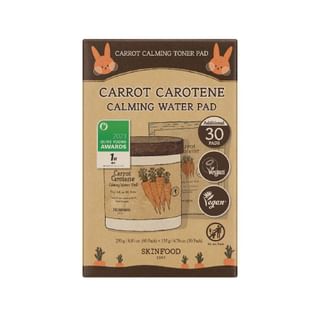 Skinfood - Carrot Carotene Calming Water Pad Special Plus Set 2 Pcs