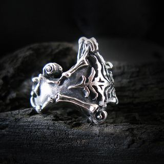 Sterlingworth Hand-Made Engraved Sterling Silver Ring