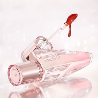 NOVO - Soft Focus Nude Matte Lip Gloss - 6 Colors #112 Dried Rose Bean Paste - 4.5g