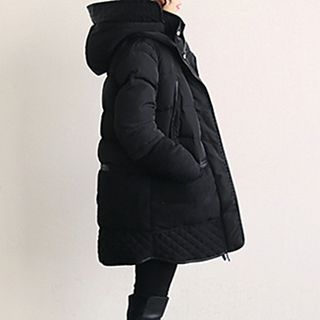 Cookadoo Maternity Hood Padded Coat