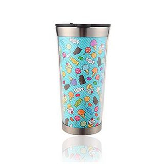LIFE STORY Illustration Stainless-Steel Tumbler Blue - One Size