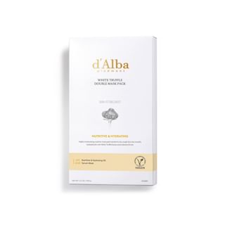 d'Alba - White Truffle Double Mask Pack Nutritive & Hydrating 32.5g x 4 sheets