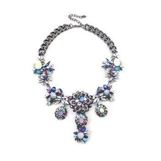 KELA Gemstone Statement Necklace Set of One - One Size