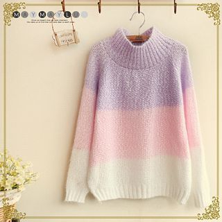 Maymaylu Dreams Colora-Block Knit Top