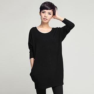 OnceFeel Long-Sleeve Knit Top