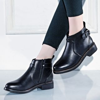 YIYA Zip Ankle Boots