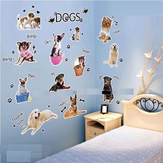 LESIGN Dogs Wall Sticker