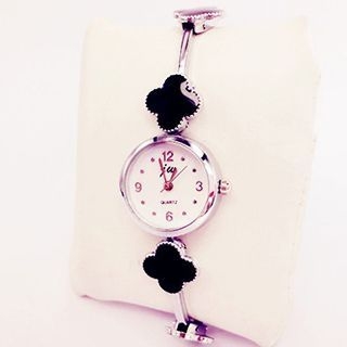 Nanazi Jewelry Four-Leaf Clover Bracelet Watch