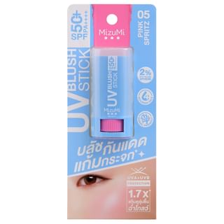 Mizumi - Uv Blush Stick Spf 50+ Pa++++ 05 Pink Spritz