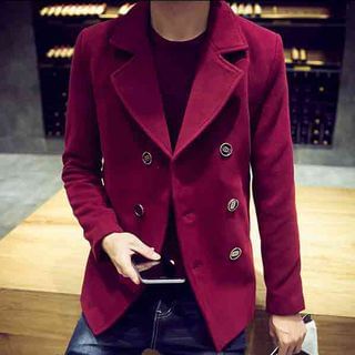 Bay Go Mall Double Breasted Coat