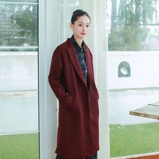 tete Double-Buttoned Coat