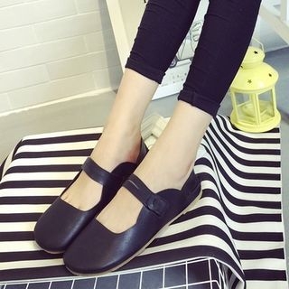 SouthBay Shoes Strapped Flats