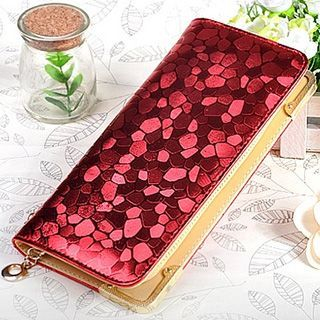 Pennyshine Faux-Leather Patterned Wallet