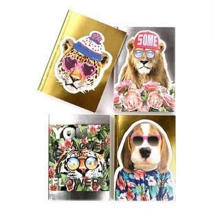 Full House Animal Print Notebook (Small)