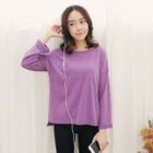 Long-Sleeve T-Shirt Yellow - M от YesStyle.com INT Long-Sleeve T-Shirt Yellow - M от YesStyle.com INT
