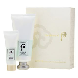 Gongjinhyang Seol Brightening Foam Cleanser Special Set: Foam Cleanser 180ml + 40ml 2pcs