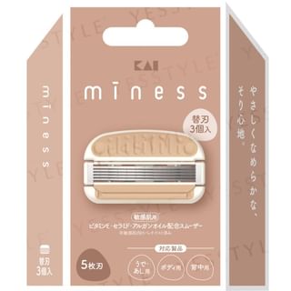 KAI - miness Razor Blade 3 pcs