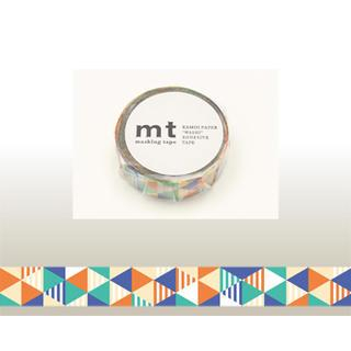 mt mt Masking Tape : mt 1P Stripe & Triangle Blue
