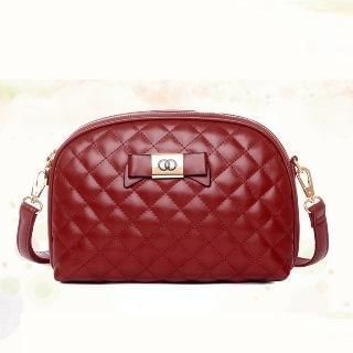 BeiBaoBao Faux-Leather Quilted Cross Bag