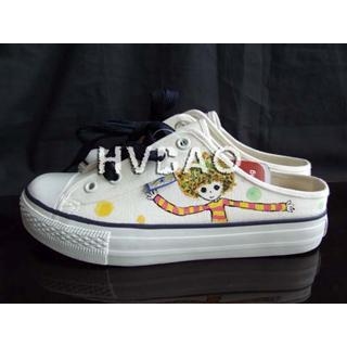Afro-Haired Girl Sneakers