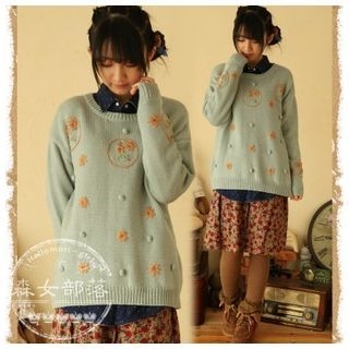 Kirito Embroidered Sweater