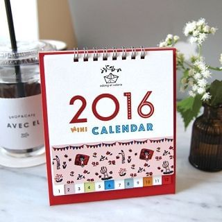 Full House 2016 Mini Foldable Desk Calendar (Small)
