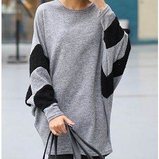 Everose Striped Pullover