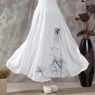 Sayumi Floral Print Skirt