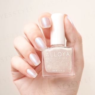 ALLOYA - Water-Based Natural Nail Polish Environmental Friendly 023 My Pearl Earrings 10ml