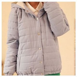 Blu Pixie Hooded Padded Coat