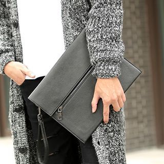 BagBuzz Faux Leather Clutch