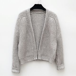 Polaris Cable Knit V-neck Cardigan